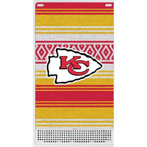 NFL Kansas City Chiefs Trailblazer Xbox Series S Console Skin